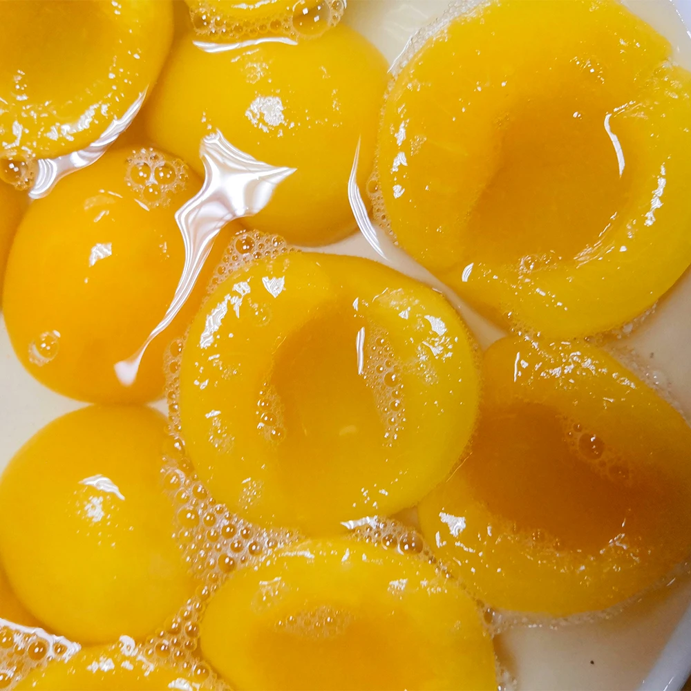 Factory Direct Canned Yellow Peach Fruit  In Halves