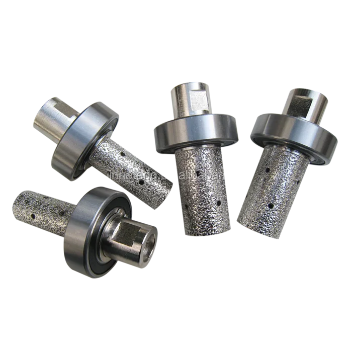 Vacuum brazed diamond drum wheels  zero tolerance wheels finger bit