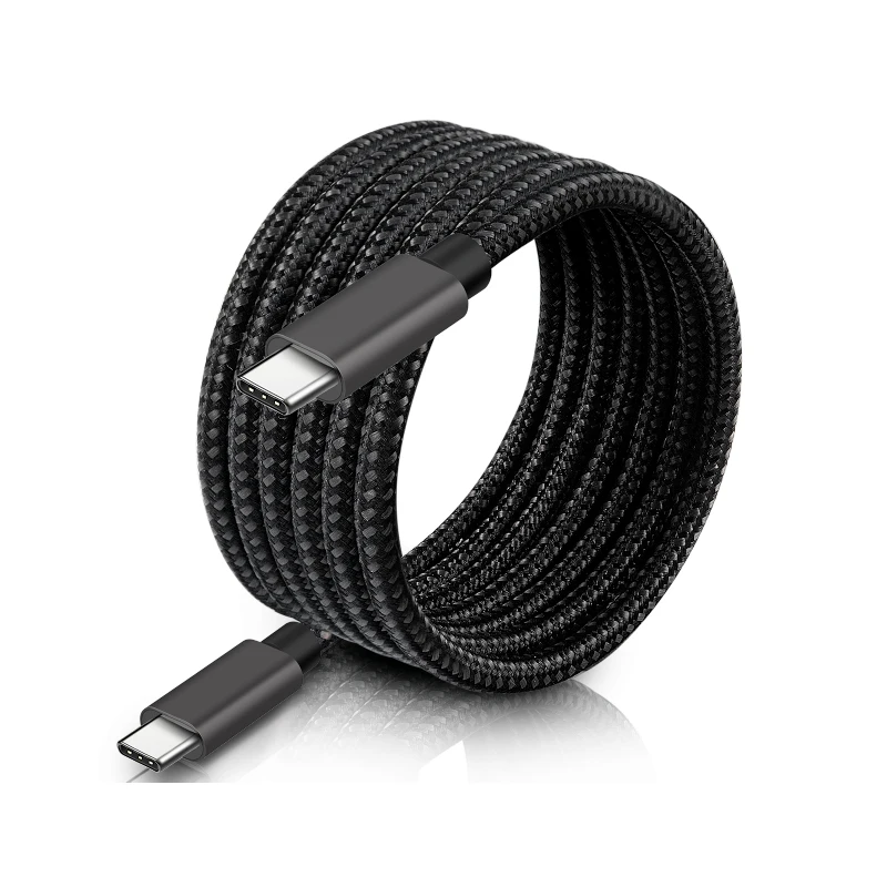 Farsince 10 Гбит/с USB 3,2 Тип C Gen2 кабель 5A 100W кабель-Переходник USB C MALE (папа) плетеный кабель для быстрой зарядки и передачи данных кабель Поддержка 4K @ 60 Гц