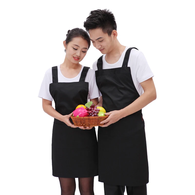 cleaning gadgets Polyester Restaurant Apron custom Logo adult Kitchen Cleaning Cooking Restaurant Apron For Sublimation