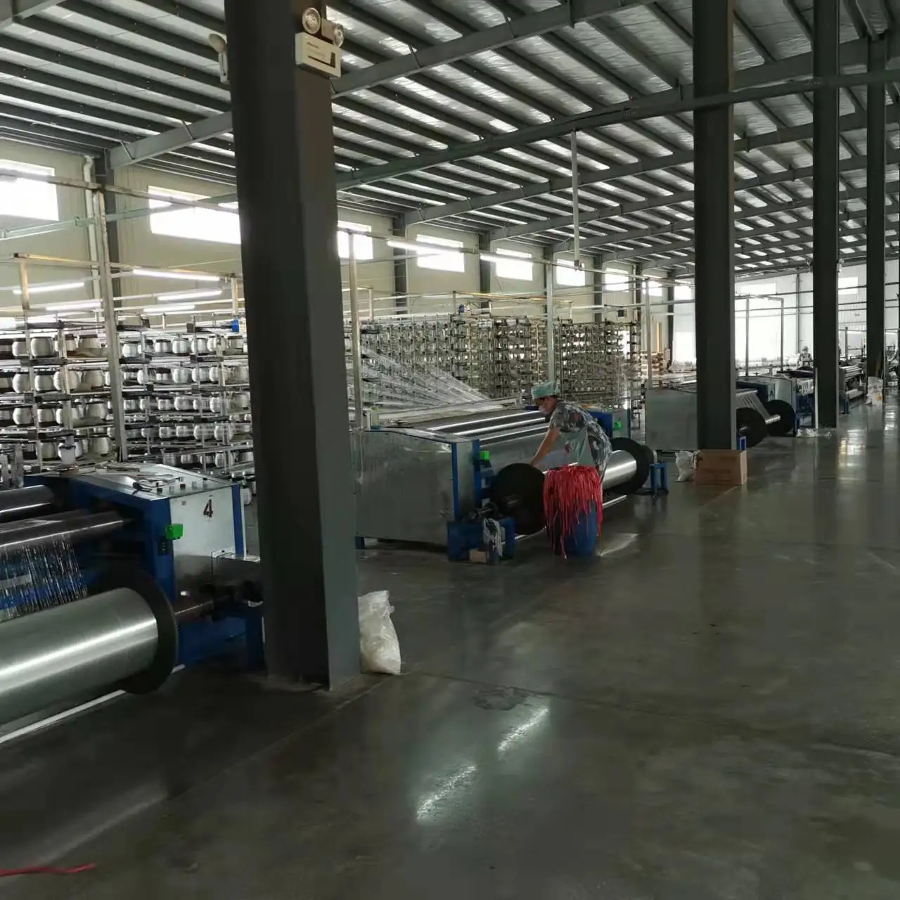 Durable In Use High Efficient Fiber Glass Warping Machine