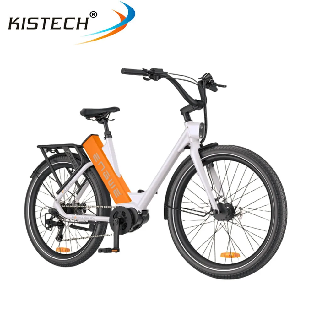 ENGWE P275 ST Electric Bike Without Throttle 250W Motor 27.5inch Tires 36V 19.2AH Battery City Ebike