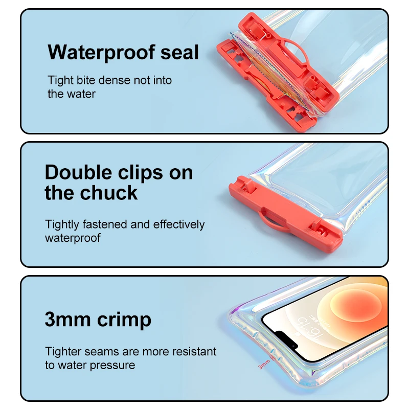 Wholesale Water Proof Phone Pouch New Universal Waterproof Cell Phone Pouch Bag