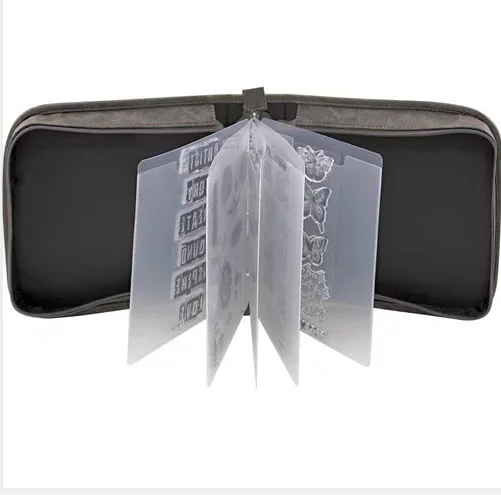 
high quality custom 3 ring portfolio binder box stamp storage binder for cutting dies 