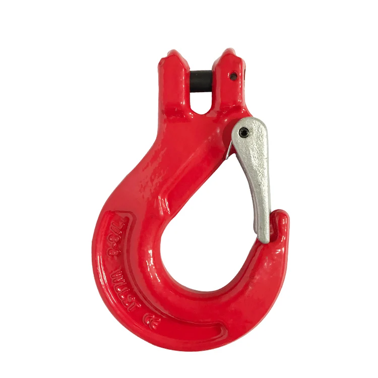 Factory direct supply hook manufacturer alloy steel drop forged lifting eye hook
