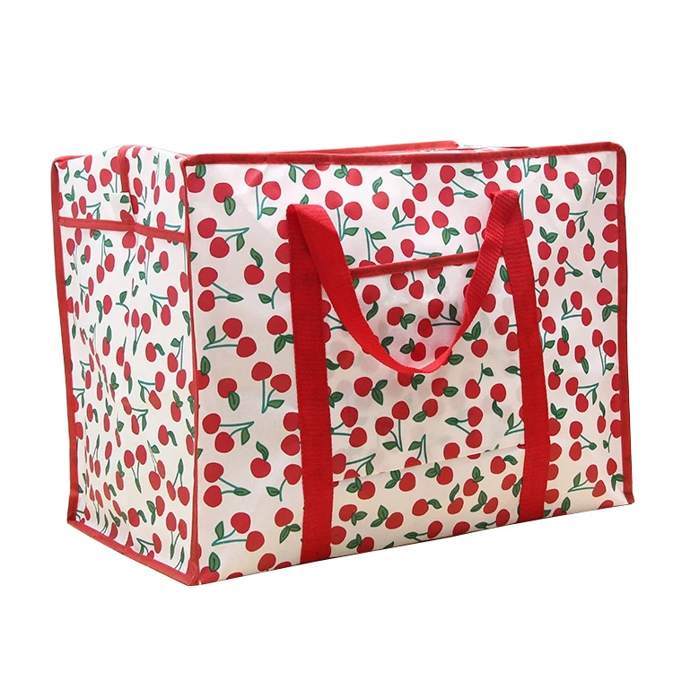 YASEN Waterproof Custom Large Capacity China Jumbo Storage Laundry Shopping Reusable Recycle PP Non Woven Bags With Zipper