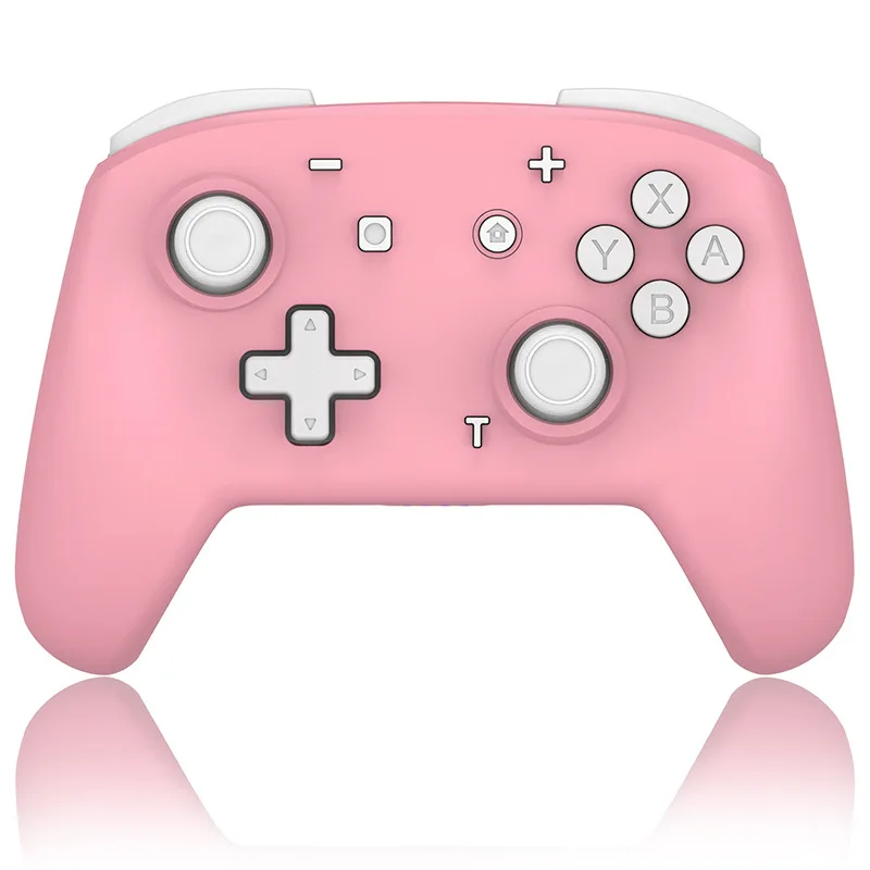 Розовый беспроводной джойстик геймпад игровой контроллер Pro для Nintendo Switch и Lite PC Windows