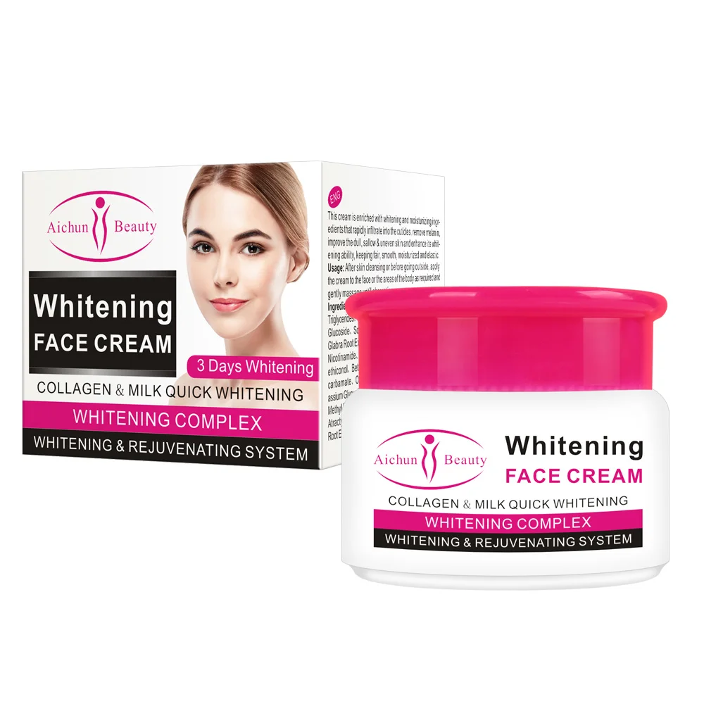 Aichun Beauty 3 дня увлажняющий натуральный яркий отбеливающий крем для ухода за кожей