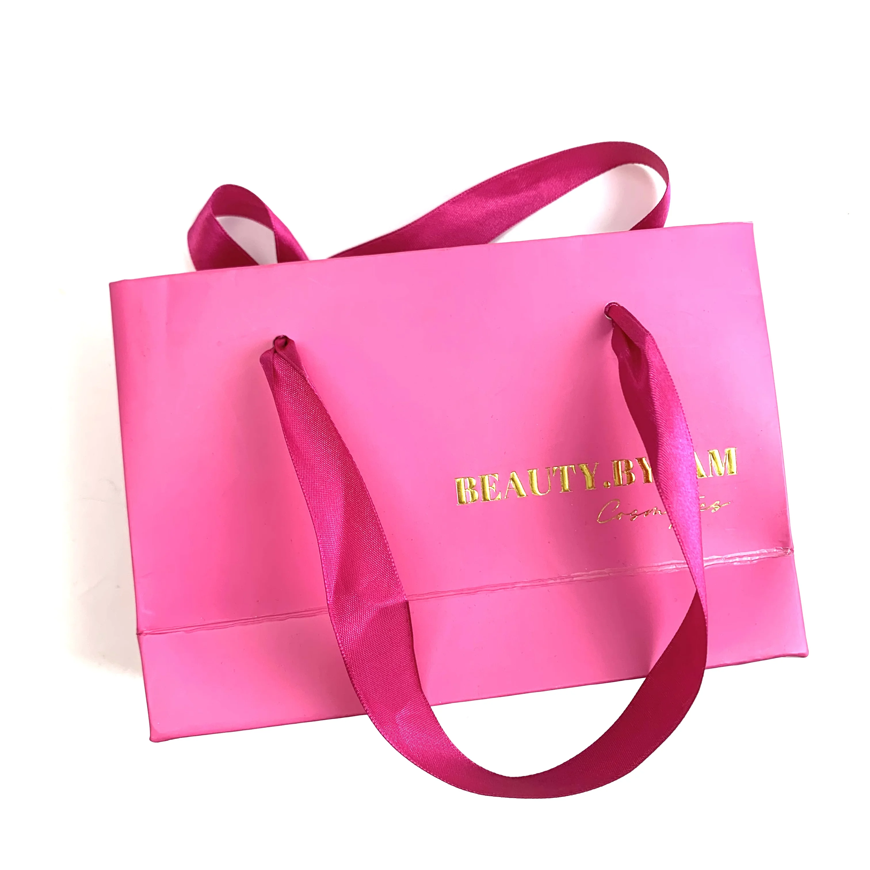 HOT SALES CUSTOMIZED PAPERBAG GIFT BAGS WITH LOGOS