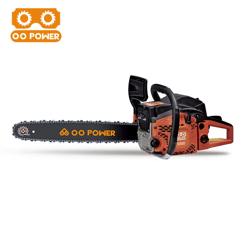 45cc 52cc 63cc Petrol Chainsaw 4500 Wood Cutting Saw 2-Stroke Gas chainsaw 5200 5800 Chain Saw 58cc