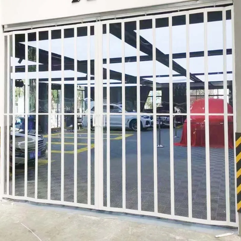 Cheap Polycarbonate Aluminum PVC Sliding Door Plastic Accordion Doors