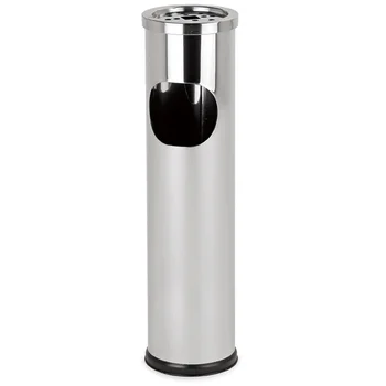 8L Indoor office hotel Stainless Steel Big Recycle Rubbish Ashtray Bin