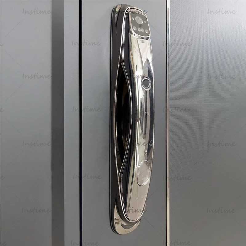 Instime Lead The Industry Factory Manufacturer Galvanized Luxury Design Front Exterior Steel Door For Home