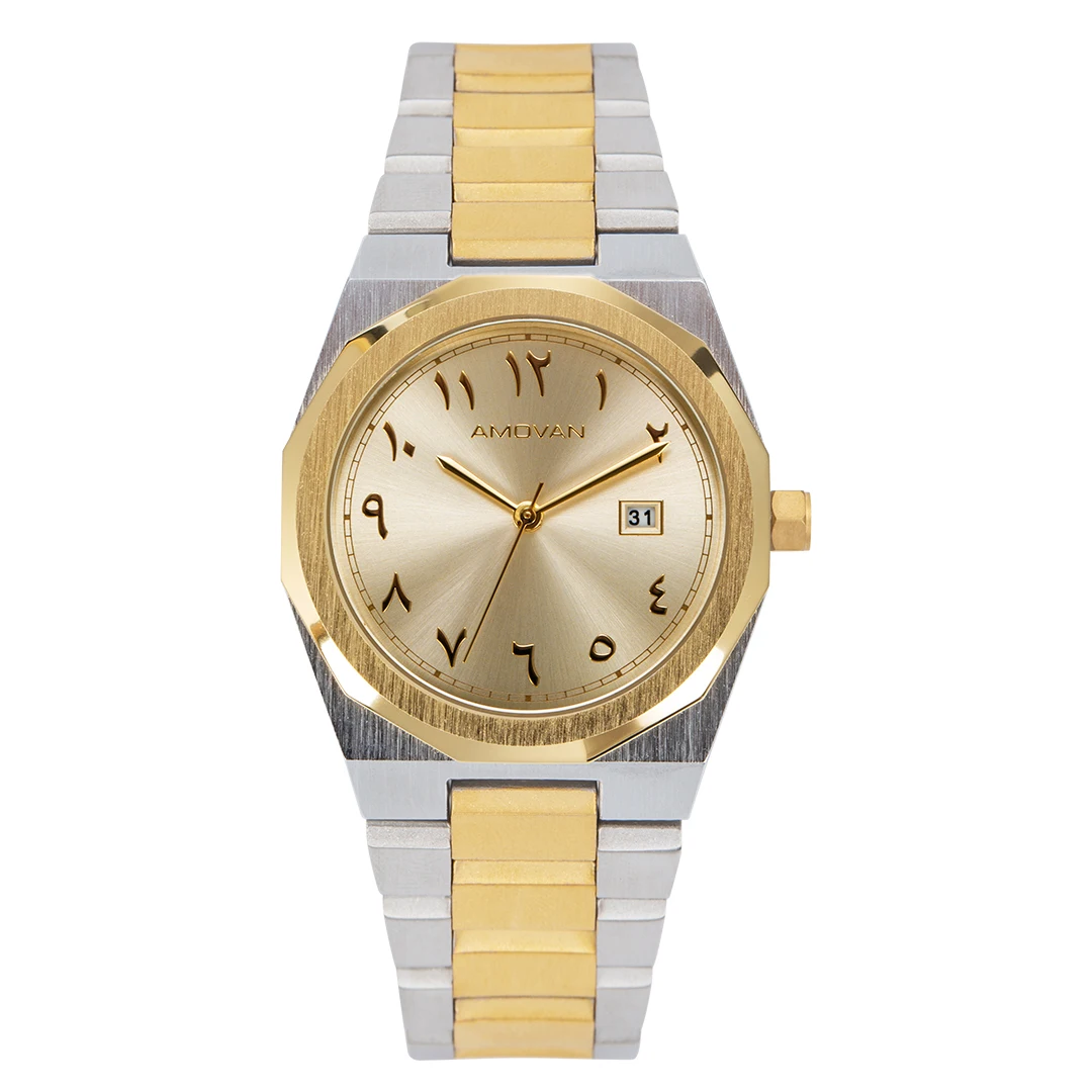 Hot Selling Stainless Steel Waterproof Men Watches 6 Colors Solid Stainless Steel Band Men Watch