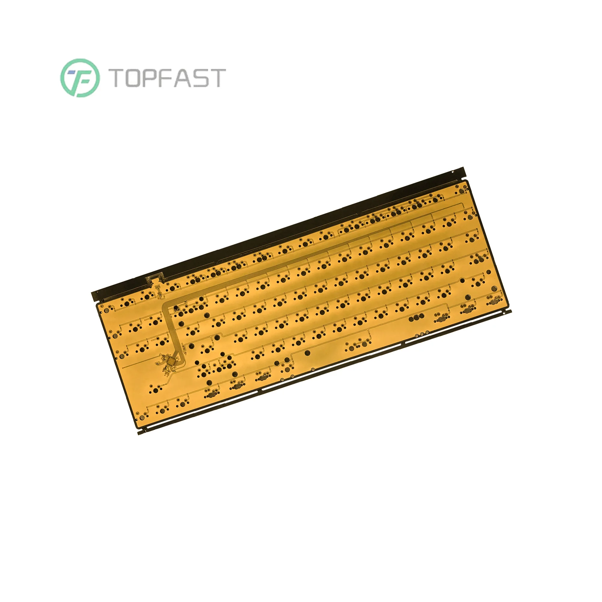 Custom Pcb Pcba Manufacturer 60% 65% 100% Mechanical Keyboard PCB Assembly Electronic Prototype Keyboard PCB OEM Factory