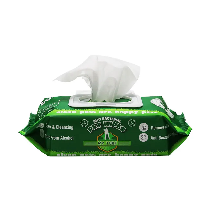 Anti-bacterial cleaning pet cleaning products cat dog wipes eyes ears teeth deodorant dog wipes Biodegradable