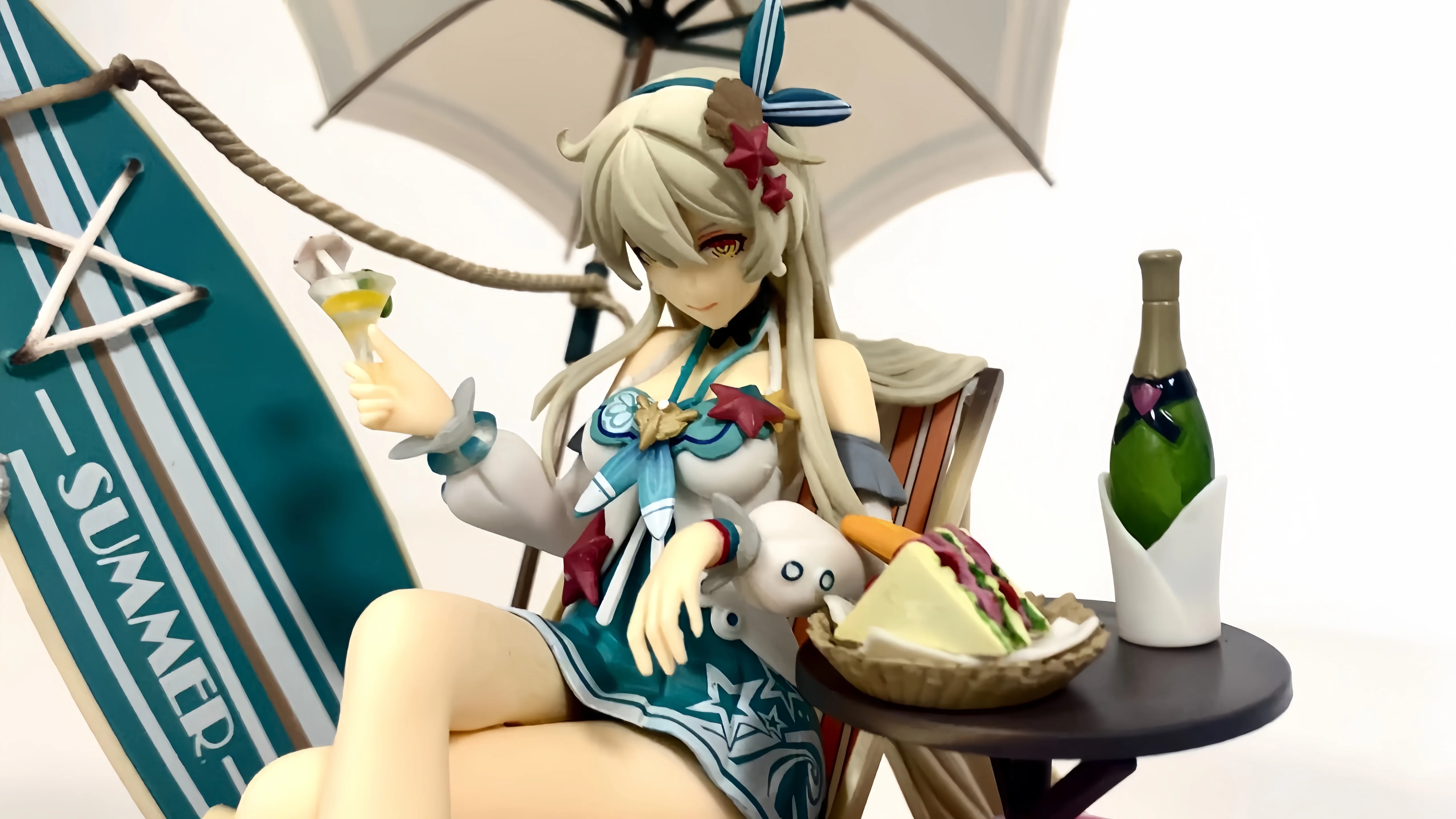 25cm Honkai Impact 3rd Kiana Kaslana Parasol Kaiserin PVC Character Collection Model Doll Gift Toy Anime Action Figure