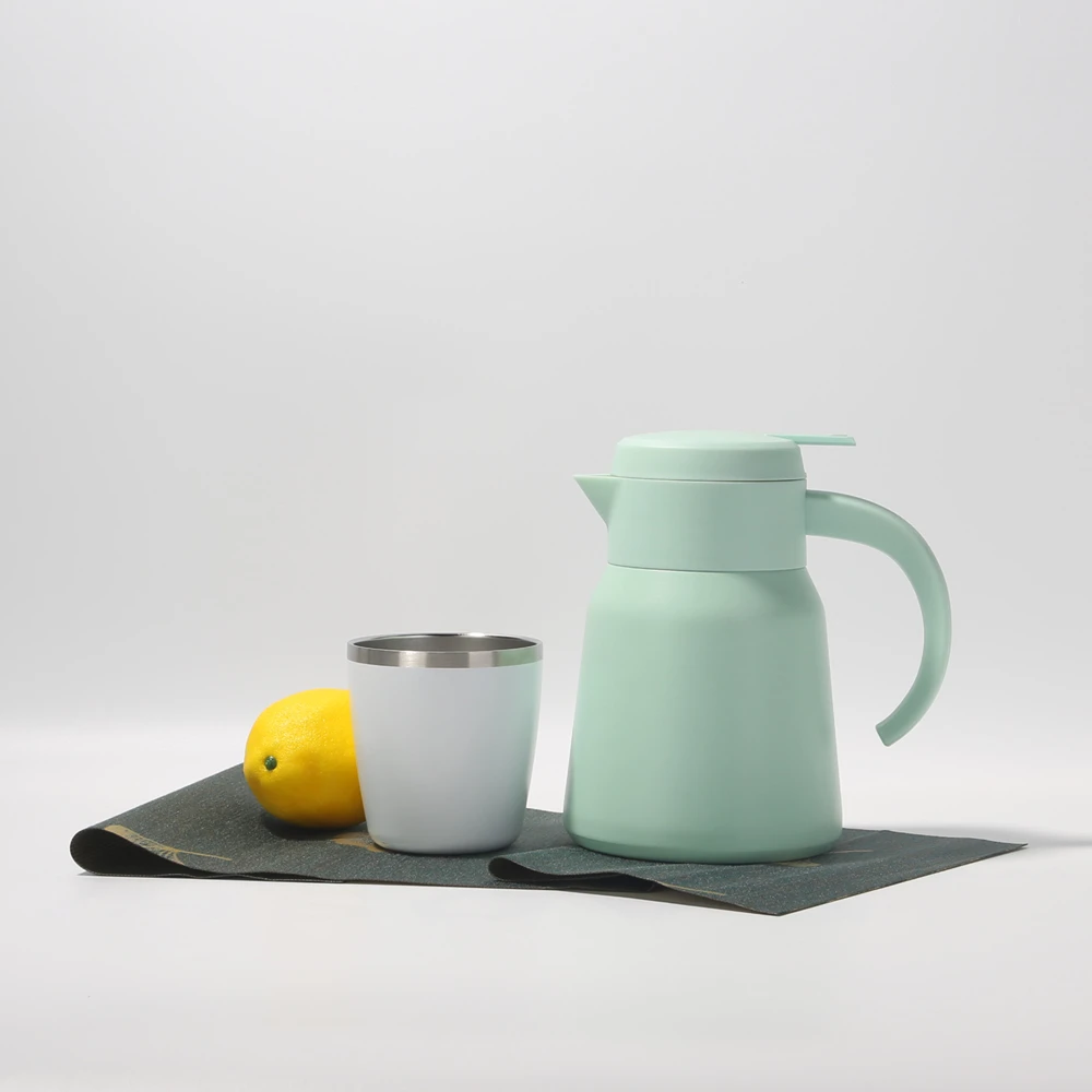 Luxury Fancy Catering Insulated Commerical Stainless Steel Vacuum Tea Coffee Pot Thermos Hot Water Kettle