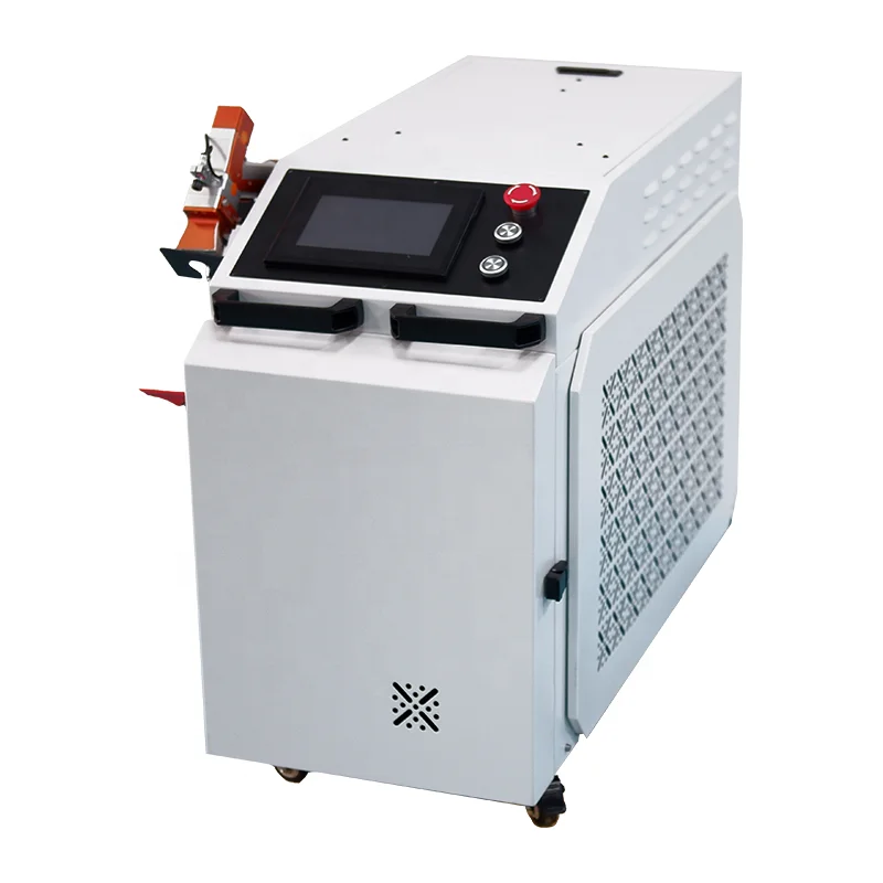 laser cleaning machine 3kw paint remove Metal Oil Grease Old Paint Dust Pulse Cleaner Rust Removal