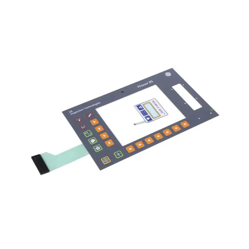 Single 5 Key Membrane Switch Conductive Keypad Keyboard With Circuit Reasonable Price Resin Membrane Switch