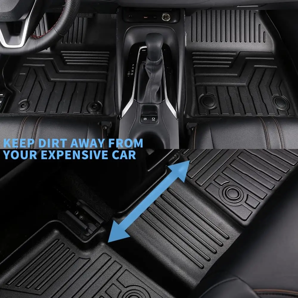 Custom 3D 5D Vehicle Interior Accessories TPE Car Carpet Floor Mats For Toyota corolla cross 2022  Accessories
