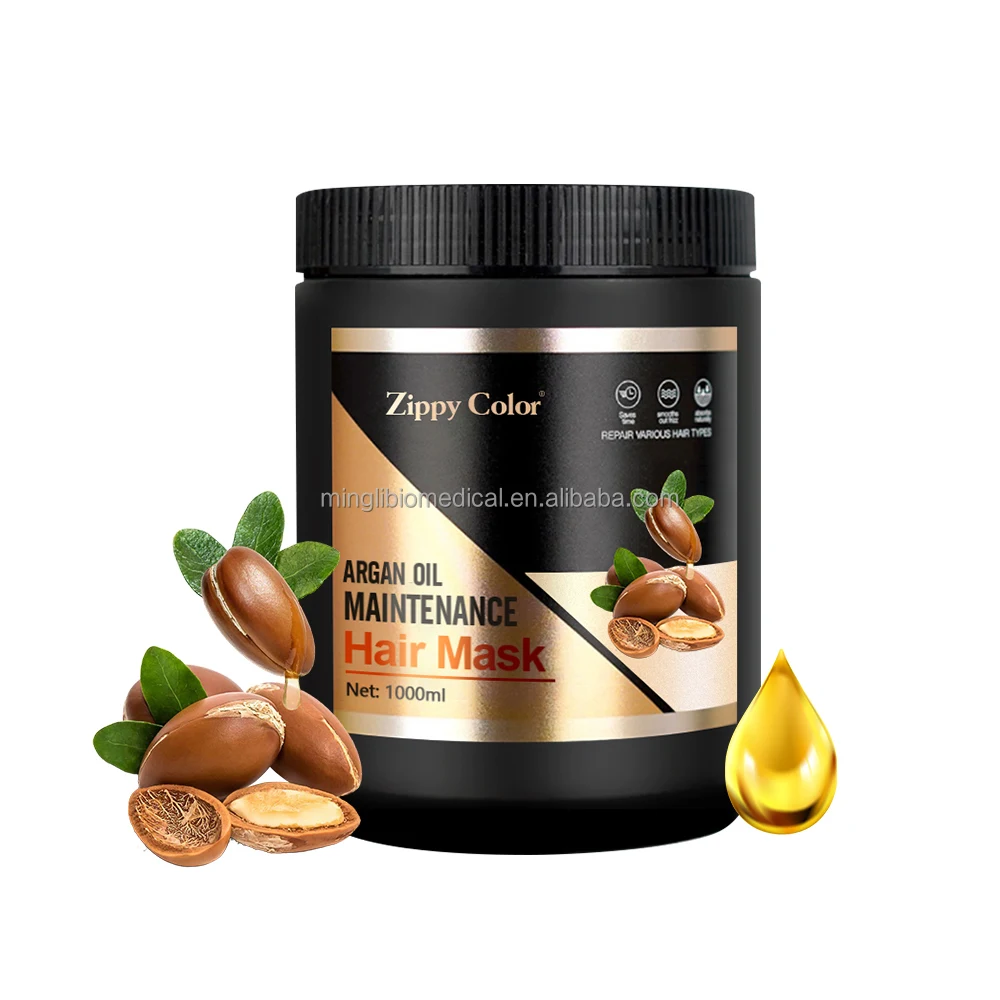 100% Organic Hair Mask Coconut Nourishing Protein Powder Hair Mask Oem Custom Label Olive Essence Hair Mask