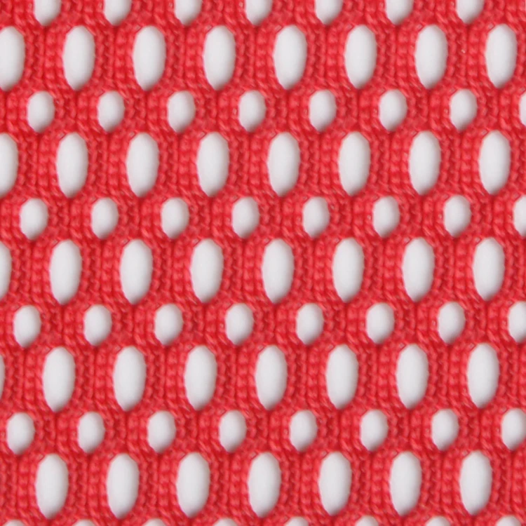 200 г/м2 полиэфирные сетчатые материалы с двойным отверстием для задних ремней