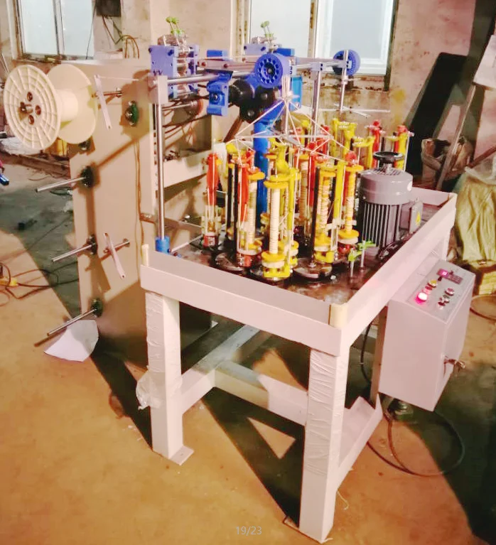 QX130-3-8 высокоскоростная оплёточная машина с занимают катушечная