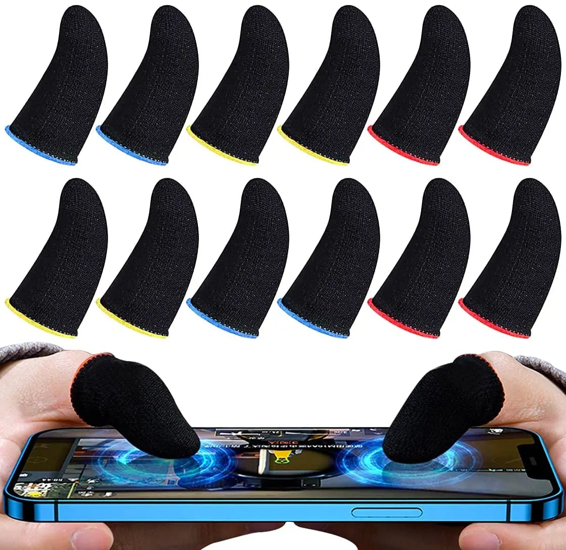 
Game Playing Games Controller Finger Covers Proof Gaming Thumbs Sleeve Breathable Sweat Finger Sleeve 