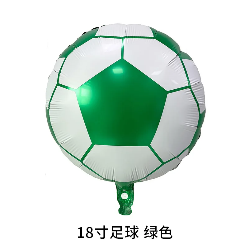 Qatar Football World Cup Reusable  Aluminum Film Balloon Bar Mall Games Party Decoration Supplies