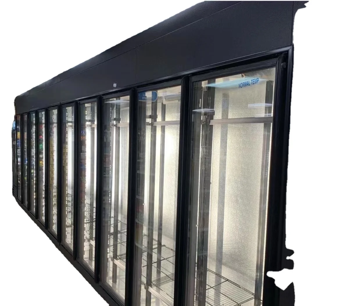 China cooler glass door with heating frame 30*79 doors use for walk in cooler which for fresh fruits and vegetables in store