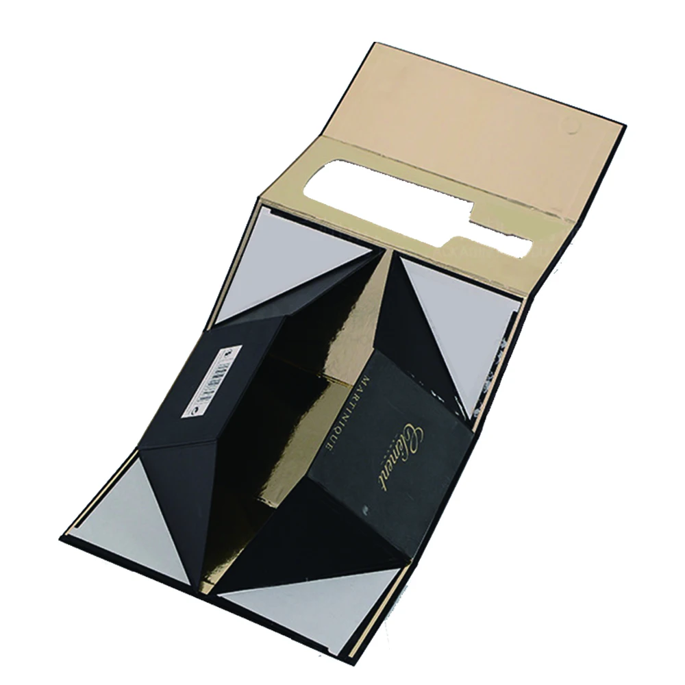 Plain Card Storage Magnetic Gift Large Cardboard Box Solid Cosmetic Magnetize Foldable Box