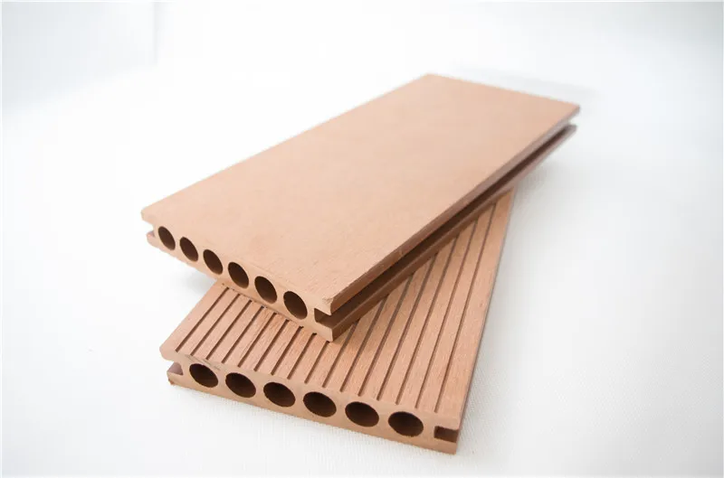 Sandal wood wpc decking for outdoor floor