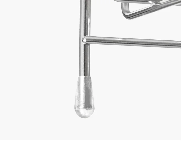 Adjustable Sink Storage Caddy Stainless Steel Kitchen Sponge Holder With Water Tray