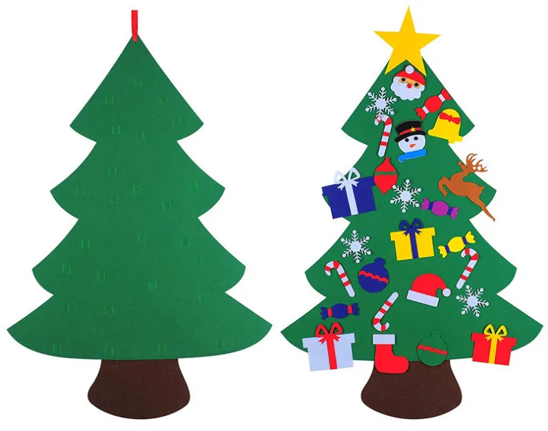 Environmental and Best price Felt Christmas Tree Decoration Christmas Ornaments for Merry Christmas