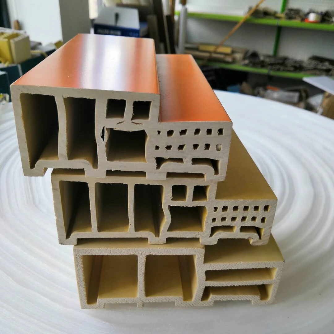 Дверная рама и оконные профили из ПВХ/ДПК, цвет под заказ