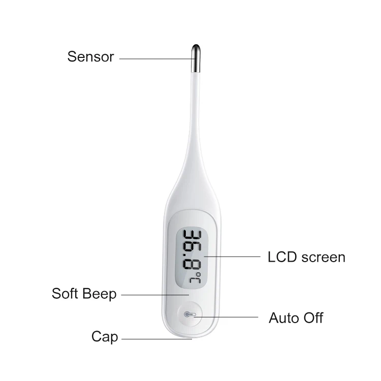 Wholesale price digital thermometer lcd electric Baby Child Waterproof Digital Thermometer