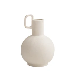 New Product Ideas Art Flower Bottle Matte Frosted Vase Cylindrique Ceramic Cylinder Vase Set For Gifts Home Office Decor