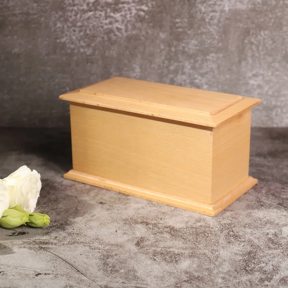 Factory Direct Memory Pet Product Wholesale Funeral Supplies Bone Ash Urn Coffins and Caskets