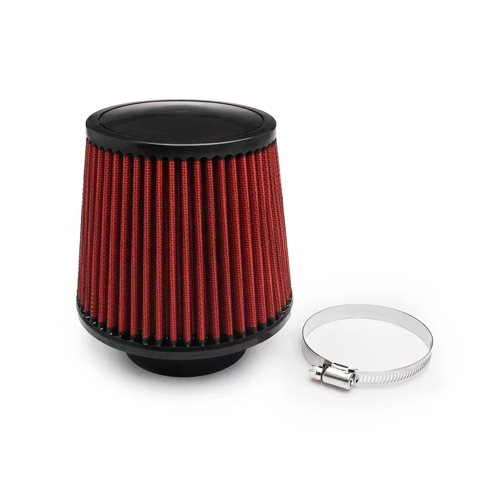 Hot selling filter automobile refitting general 76mm 100mm purifier filter screen mushroom head air filter element