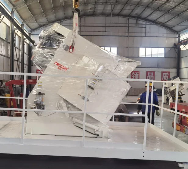 High efficiency tilted high speed  intensive mixer 1000 liters