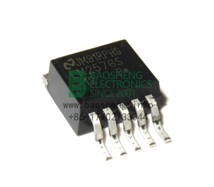 LM2576S-ADJ Conv DC-DC 4V to 40V Inv/Step Down Single-Out 1,23 V to 37V 3A 6-Pin(5 + Tab) 3,3/5,0/12/ADJ TO-220 TO-263