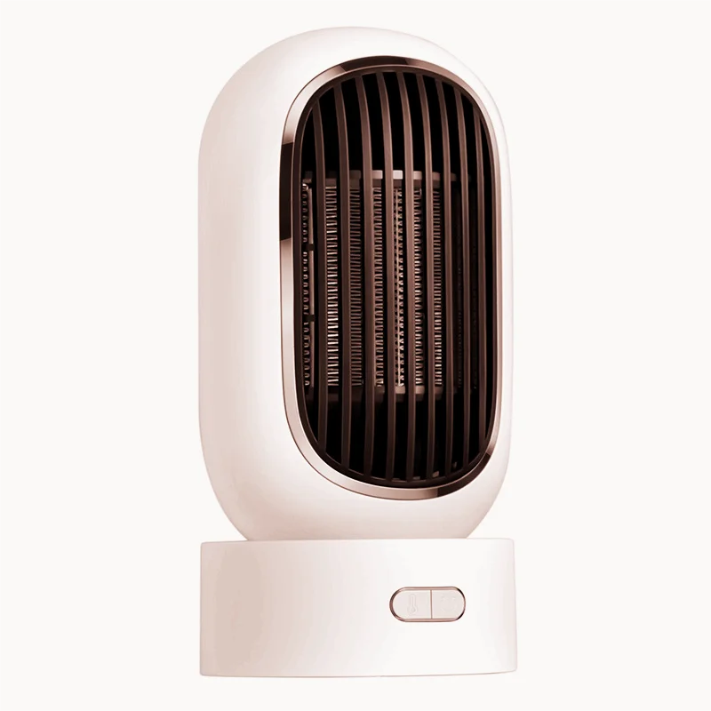 Personal PTC Mini Heater Fan Fast Heating Auto Oscillating Winter Room Heater Fan Portable Electric Space Heater