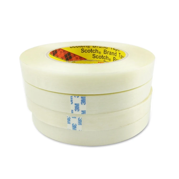 Transparent Filament Tape Reinforced Strapping Tape 898 Adhesive Mono Reinforced Fibre Glass Filament Tape