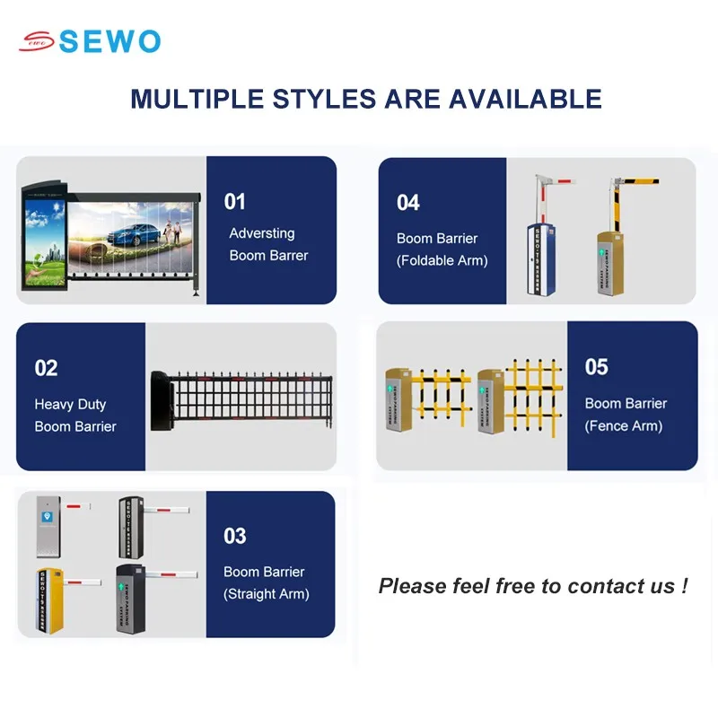 SEWO Long Distance RFID UHF Reader Parking System for Car Motorcycle Parking Lots Access Control Management