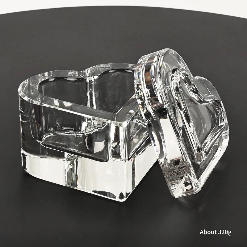 New Crystal Nail Art Dishes Liquid Powerder Nail Monomer Liquid Cup Nail Dappen Dish With Lid