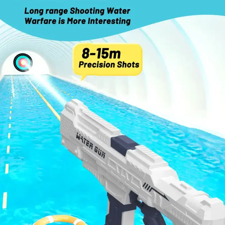 2023 Gun Water Electric Product Summer Gift Electric Water Guns For Kids  powerful high pressure water guns