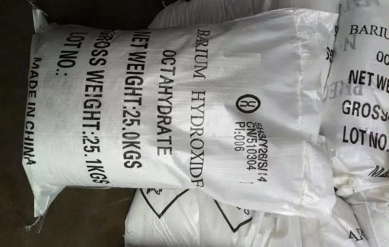 Chinese Chemicals Factory industrial Good Price 98% Ba Hydroxide Monohydrate