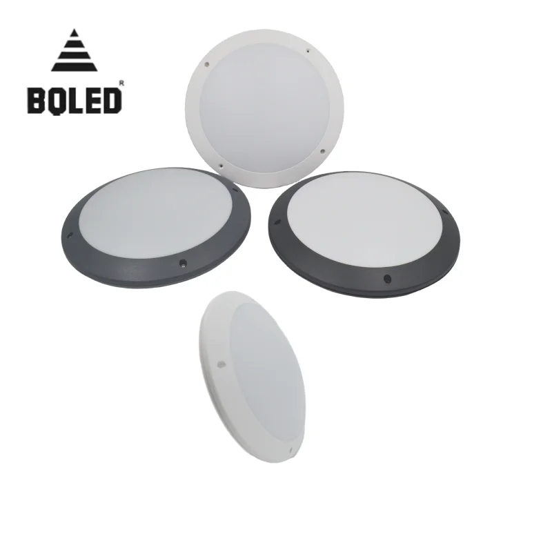 Private model IP65 waterproof Outdoor anti-theft PC Cover UFO ceiling lamp light bulkhead light projector for Balcony office