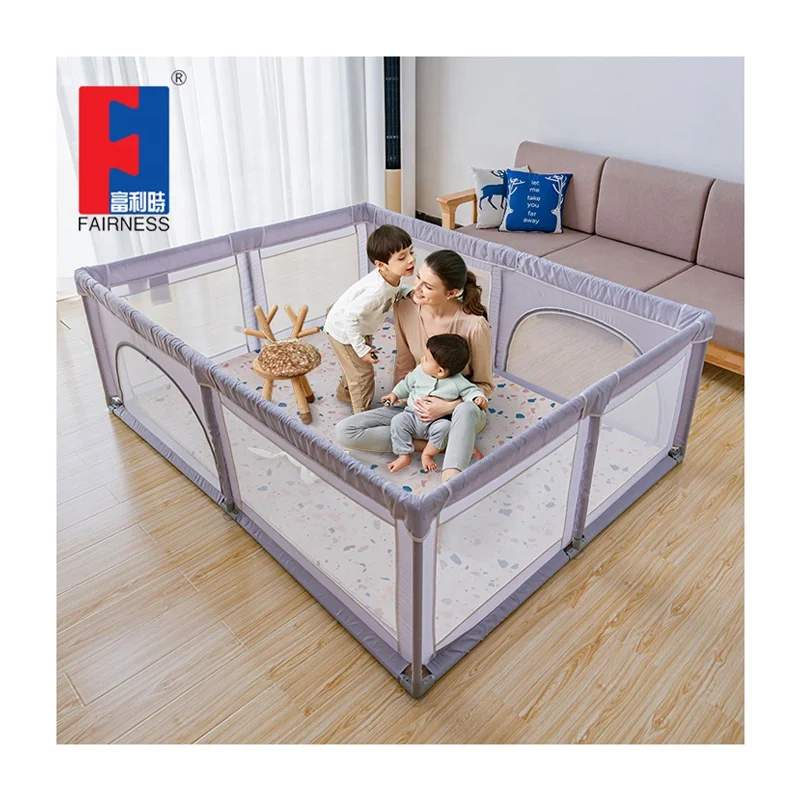 fairness Portable Baby Playpen Baby Fence for Safe and Secure Enclosure corral para bebes playpen for Baby Playpen Fence